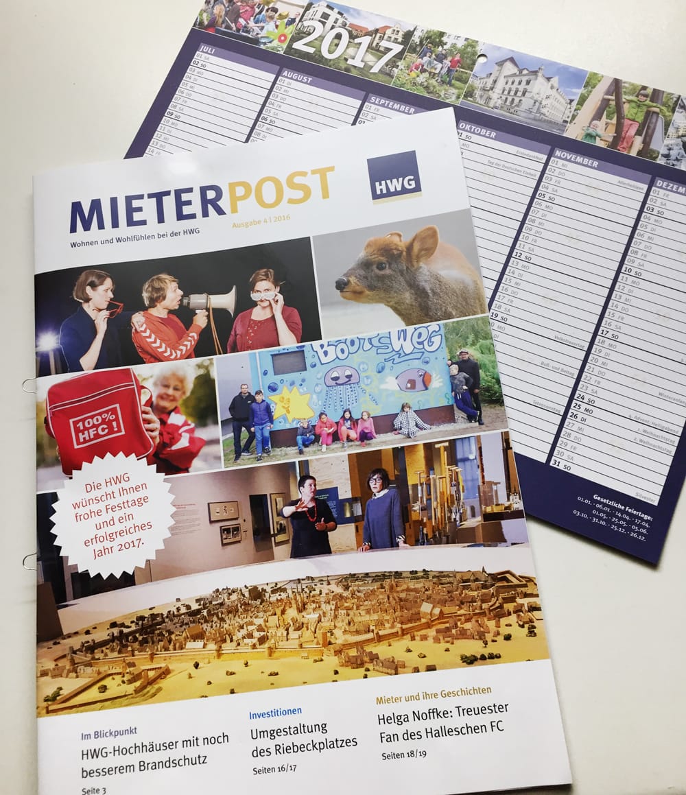 Frische HWG-Mieterzeitung