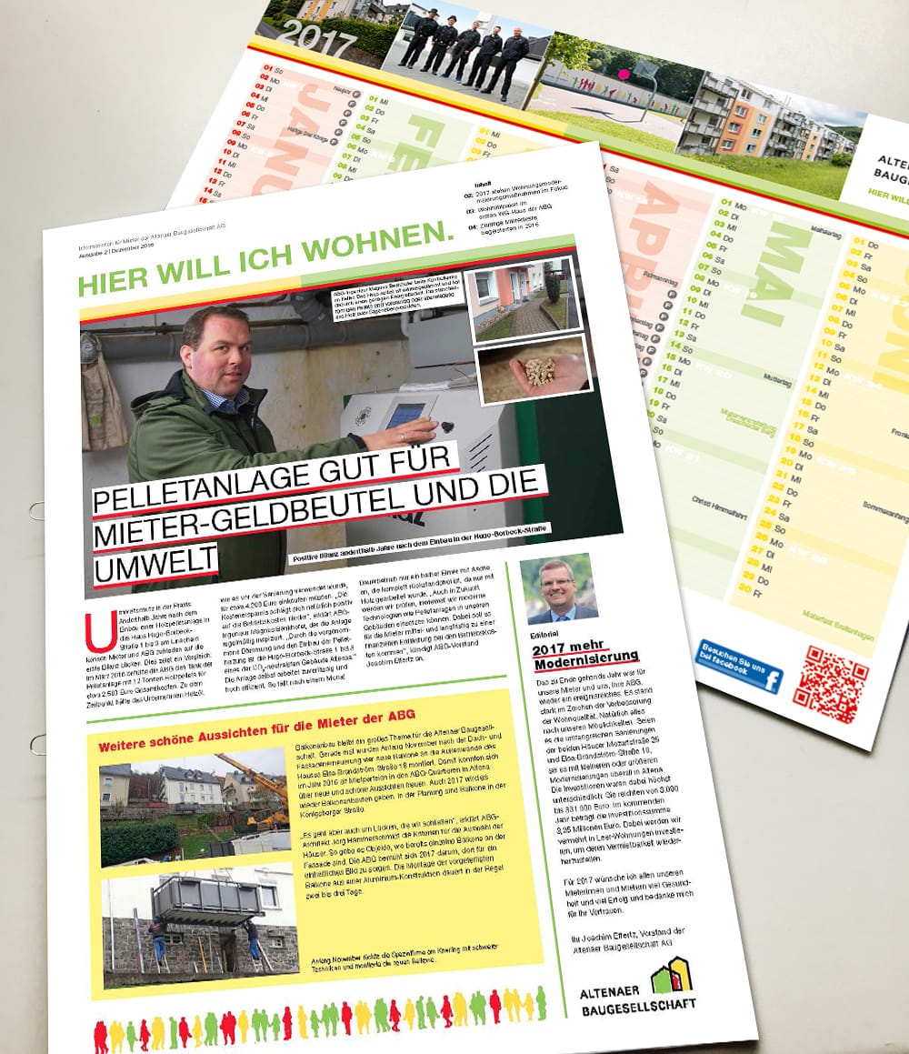 ABG-Mieterzeitung und Entscheiderletter