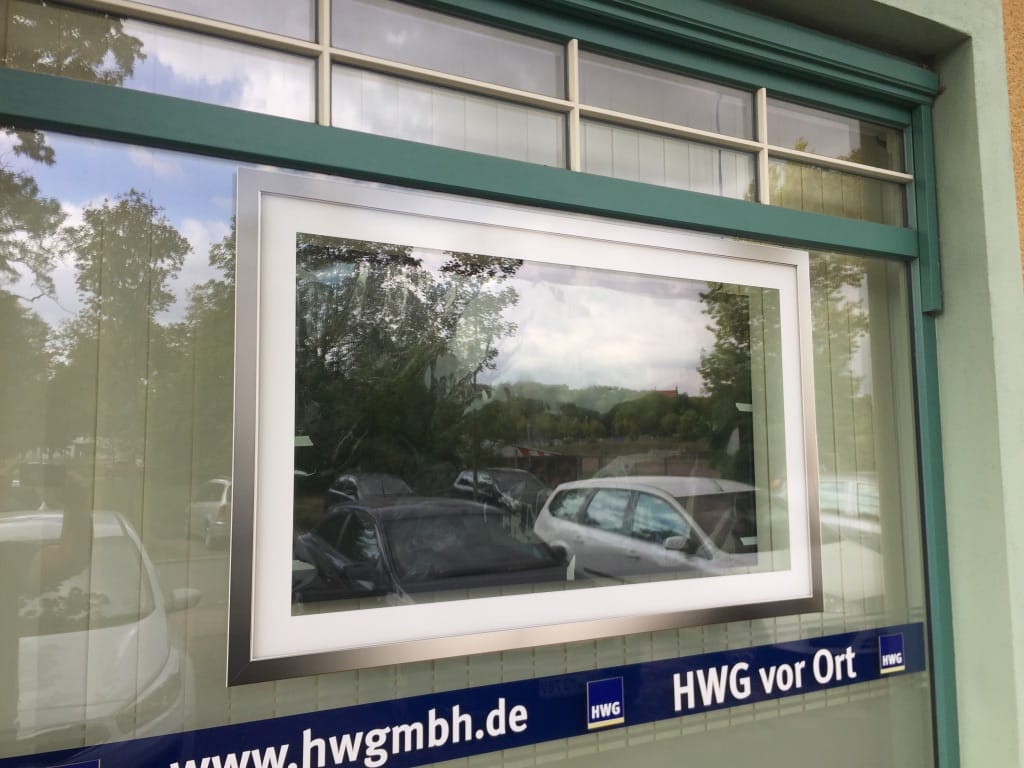 Infos und Infotainment im HWG-Schaufenster